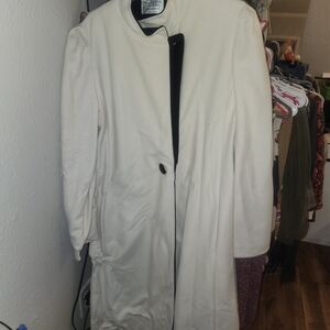 Chic Cream Trench Coat